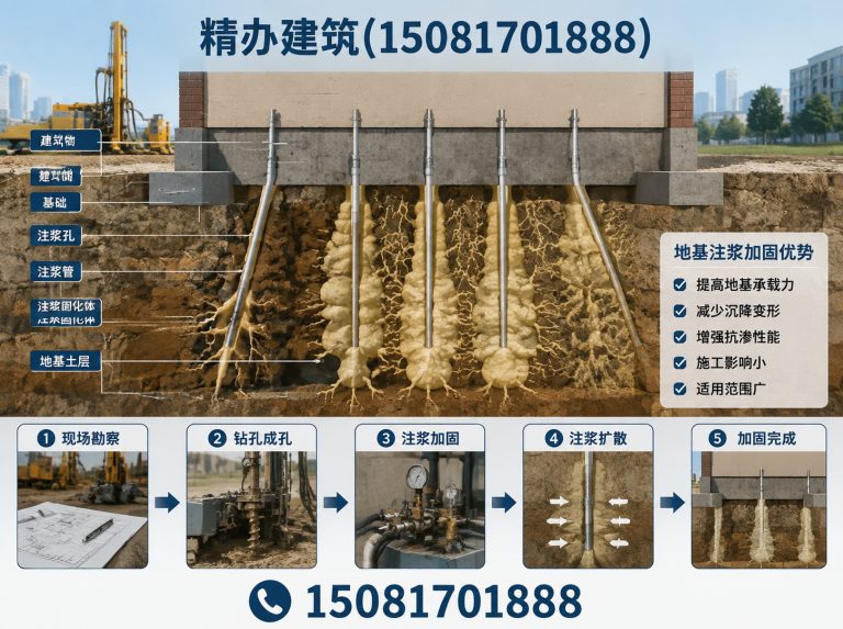 峰峰矿区路基沉降注浆加固展示图